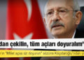 Erdoğan'ın "Millet açsa siz doyurun" sözüne Kılıçdaroğlu'ndan yanıt: Aradan çekilin, tüm açları doyuralım