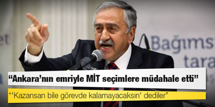 Eski KKTC Cumhurbaşkanı Akıncı: Ankara'nın emriyle MİT seçimlere müdahale etti; 'kazansan bile görevde kalamayacaksın' dediler!