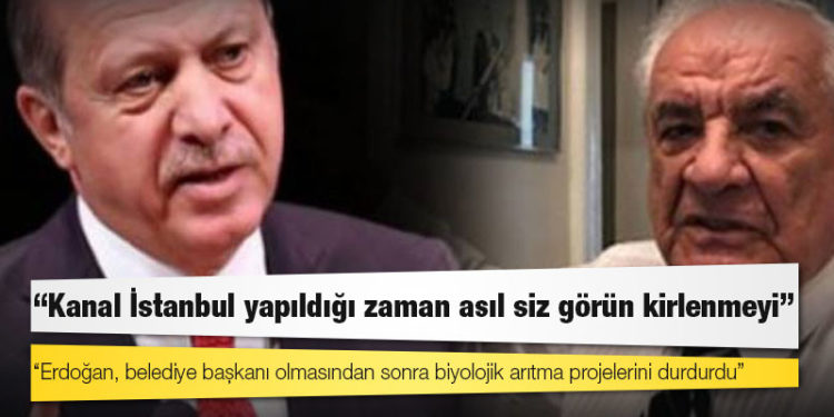 Eski İBB Başkanı Sözen: Erdoğan, belediye başkanı olmasından sonra biyolojik arıtma projelerini durdurdu