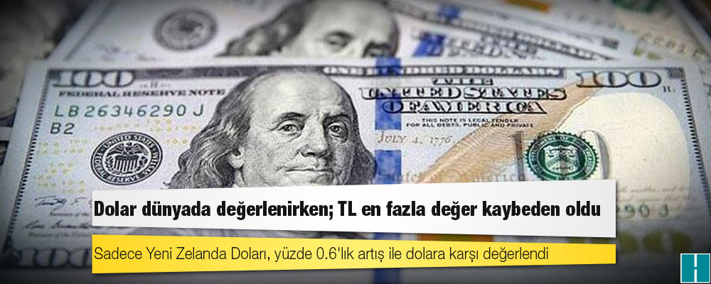 FED 2023 projeksiyonu sonrası Dolar dünyada değerlenirken; TL en fazla değer kaybeden oldu