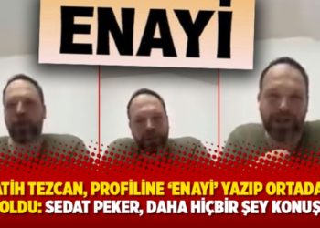 Fatih Tezcan, profiline 'ENAYİ' yazıp ortadan kayboldu: Sedat Peker, daha hi&ccedil;bir şey konuşmadı