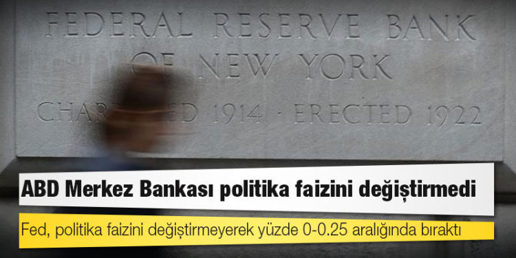 Fed faiz değiştirmedi, 2023 sonuna kadar iki faiz artışı öngördü