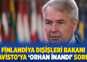 Finlandiya Dışişleri Bakanı Haavisto&rsquo;ya &lsquo;Orhan İnandı&rsquo; sorusu