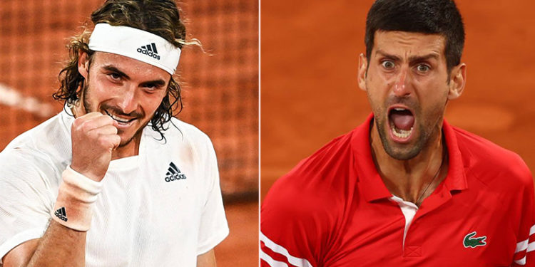Fransa Açık tek erkekler finalinde Tsitsipas ile Djokovic karşılaşıyor