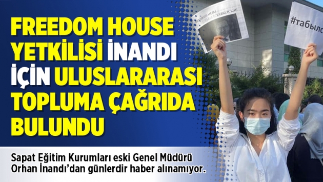 Freedom House yetkilisi İnandı için uluslararası topluma çağrıda bulundu