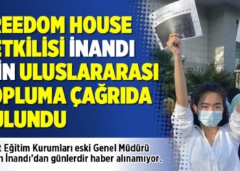 Freedom House yetkilisi İnandı i&ccedil;in uluslararası topluma &ccedil;ağrıda bulundu