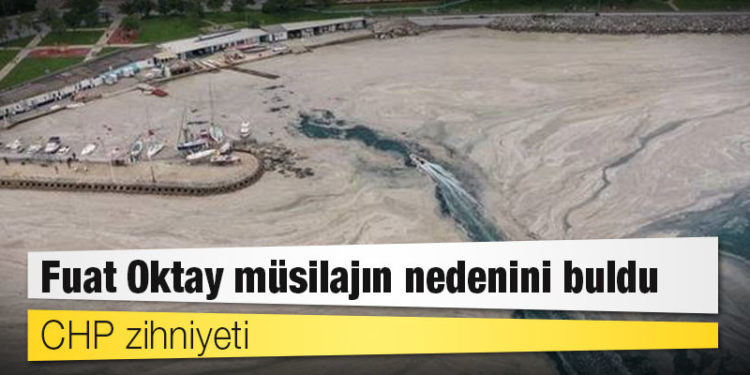 Fuat Oktay müsilajın nedenini buldu: CHP zihniyeti