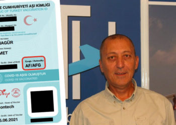 Gazeteci Ahmet Tunagür, iki doz aşıdan sonra ‘Afgan’ oldu