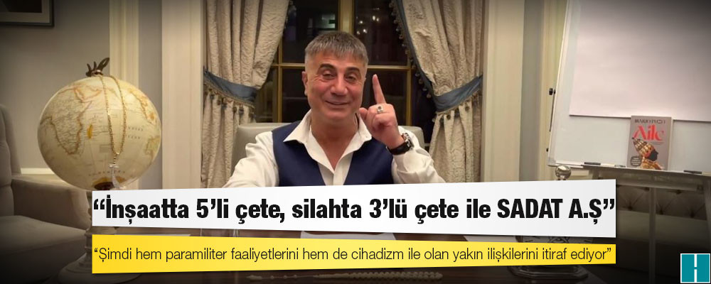 Gazeteci Erk Acarer: İnşaatta 5’li çete, silahta 3’lü çete ile SADAT A.Ş