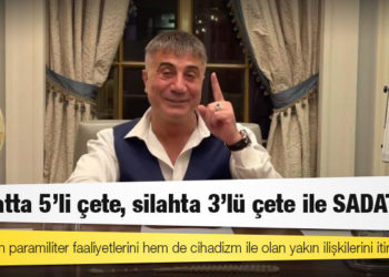 Gazeteci Erk Acarer: İnşaatta 5’li çete, silahta 3’lü çete ile SADAT A.Ş