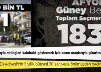 Gelecek Partisi: Bakan Soylu mitingleri kalabalık göstermek için kamu araçlarıyla çıkartma yapmış
