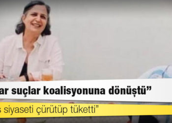 Gültan Kışanak: 'İktidar suçlar koalisyonuna dönüştü, savaş siyaseti çürütüp tüketti'