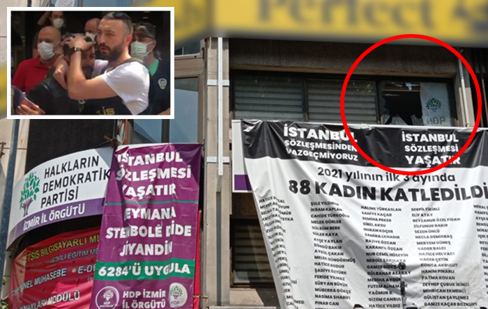 HDP İzmir il binasına provokatif saldırı; genç kadın öldürüldü