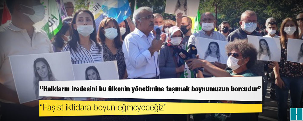 HDP Eş Genel Başkanı Sancar: Halkların iradesini bu ülkenin yönetimine taşımak boynumuzun borcudur