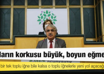 HDP Eş Başkanı Sancar: Bize saldırıyorlar, çünkü HDP iktidarın kimyasını bozmuştur