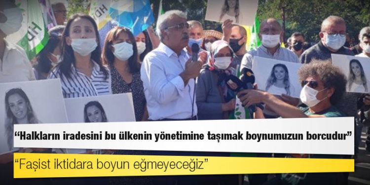 HDP Eş Genel Başkanı Sancar: Halkların iradesini bu ülkenin yönetimine taşımak boynumuzun borcudur
