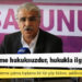 HDP Eş Genel Başkanı Sancar: İddianame hukuki değil, çöptür