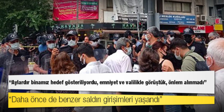 HDP MYK üyesi Güleryüz: Aylardır binamız hedef gösteriliyordu, emniyet ve valilikle görüştük, önlem alınmadı