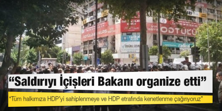 HDP Milletvekili Murat Çepni: Saldırıyı İçişleri Bakanı organize etti