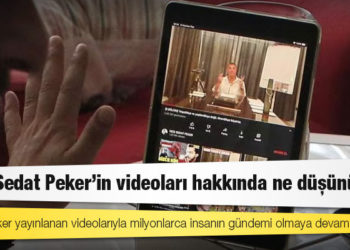 Halk, Sedat Peker’in videoları hakkında ne düşünüyor?