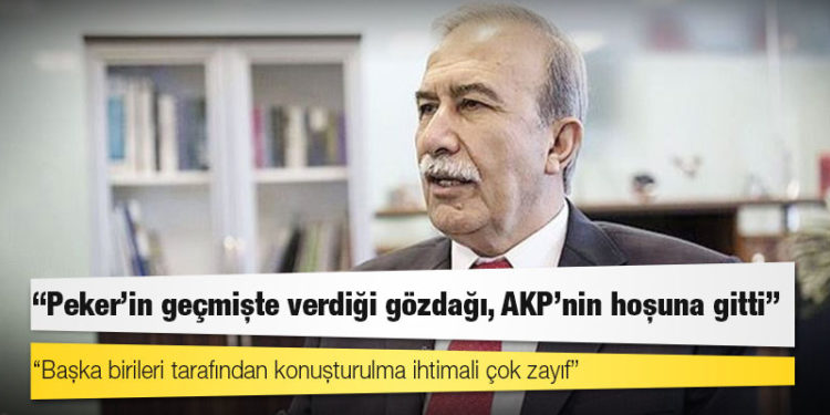 Hanefi Avcı'dan Sedat Peker açıklaması: Başka birileri tarafından konuşturulma ihtimali çok zayıf
