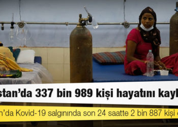 Hindistan'da Kovid-19 nedeniyle ölenlerin sayısı 337 bin 989'a yükseldi