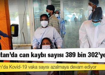 Hindistan'da Kovid-19 nedeniyle ölenlerin sayısı 389 bin 302'ye yükseldi