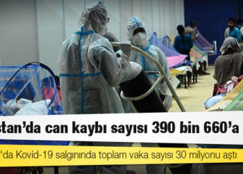 Hindistan'da Kovid-19 nedeniyle ölenlerin sayısı 390 bin 660'a yükseldi