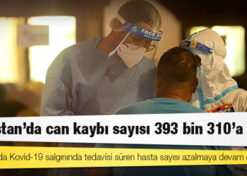 Hindistan'da Kovid-19 nedeniyle ölenlerin sayısı 393 bin 310'a yükseldi