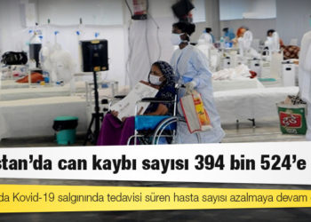 Hindistan'da Kovid-19 nedeniyle ölenlerin sayısı 394 bin 524'e yükseldi