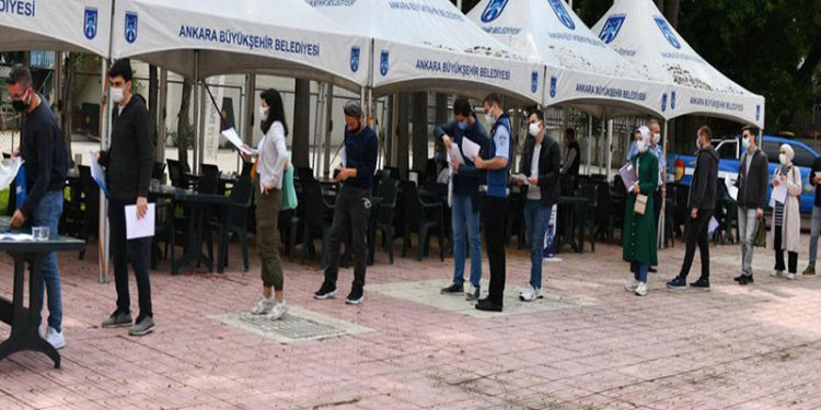 Hukuk ve iktisat mezunları zabıta olmak için Ankara Büyükşehir Belediyesi’nin kadrosuna başvurdu