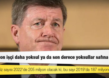 ILO raporu: Pandemi yüzünden 2019'a kıyasla 108 milyon işçi daha yoksul ya da son derece yoksullar safına katıldı