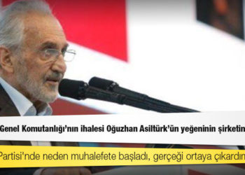 Jandarma Genel Komutanlığı’nın ihalesi Oğuzhan Asiltürk'ün yeğeninin şirketine verilmiş