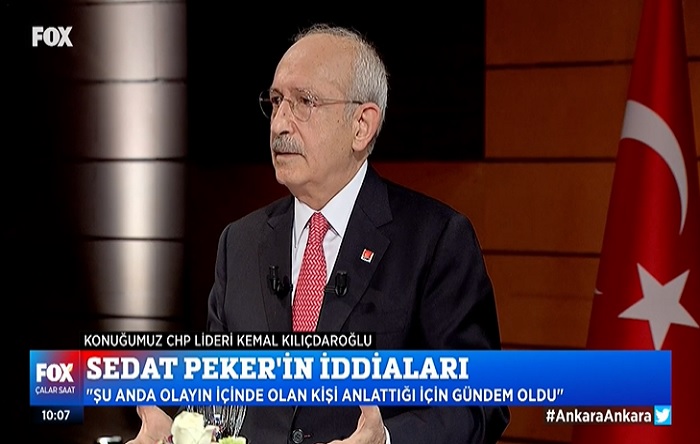 Kılıçdaroğlu: Soylu’nun elinde Erdoğan ve yakın çevresini zora sokacak çok bilgi var