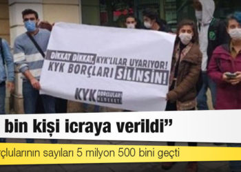 KYK borçlularının sayıları 5 milyon 500 bini geçti: "300 bin kişi icraya verildi"