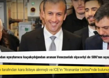 Karakas'ta görev yapan eski diplomat Öner: ABD tarafından uyuşturucu kaçakçılığından aranan Venezuelalı siyasetçi de SBK'nın uçağıyla uçtu