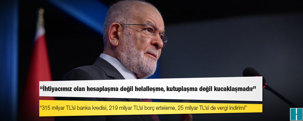 Karamollaoğlu: İhtiyacımız olan hesaplaşma değil helalleşme, kutuplaşma değil kucaklaşmadır