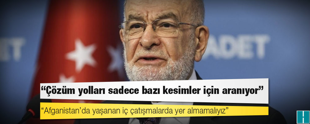 Karamollaoğlu: Şahıslar mı masumiyete karar verecek, mahkemeler mi?