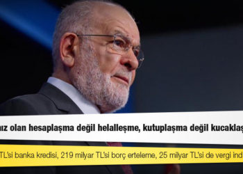 Karamollaoğlu: İhtiyacımız olan hesaplaşma değil helalleşme, kutuplaşma değil kucaklaşmadır