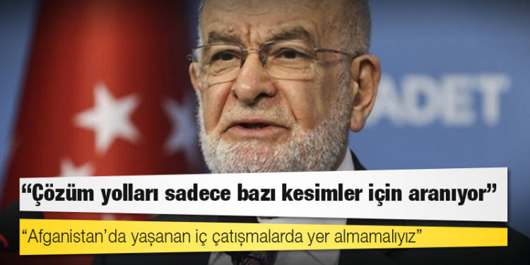 Karamollaoğlu: Şahıslar mı masumiyete karar verecek, mahkemeler mi?