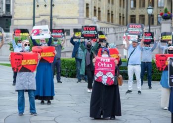 Kaçırılan eğitimci Orhan İnandı için Oslo’da protesto
