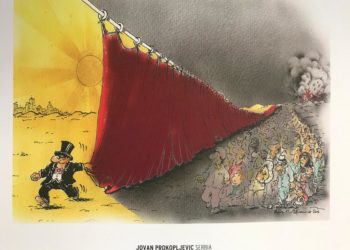 Kimse Yok Mu’nun karikatür sergisi 5 yıl sonra Newcastle’da