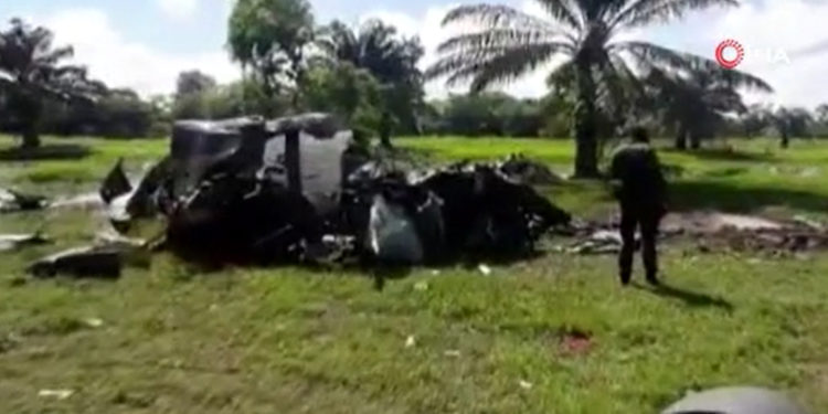 Kolombiya’da helikopter düştü: 5 narkotik polisi hayatını kaybetti