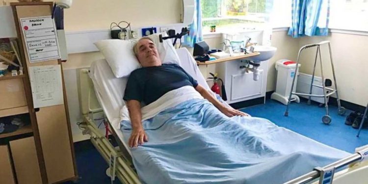 Kuşadası tatilinde yediği peynirden zehirlenen emekli İskoç mühendis felç oldu