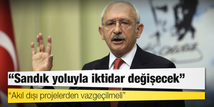 Kılıçdaroğlu: Sandık yoluyla iktidar değişecek