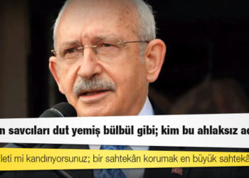 Kılıçdaroğlu sitem etti: Ya siz milleti mi kandırıyorsunuz; bir sahtekârı korumak en büyük sahtekârlıktır!