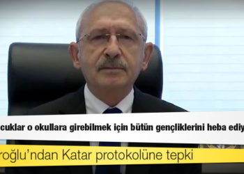 Kılıçdaroğlu’ndan Katar protokolüne tepki: Bizim çocuklar o okullara girebilmek için bütün gençliklerini heba ediyorlar!