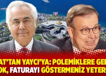 Kıyat&rsquo;tan Yaycı&rsquo;ya: Polemiklere gerek yok, faturayı g&ouml;stermeniz yeterli