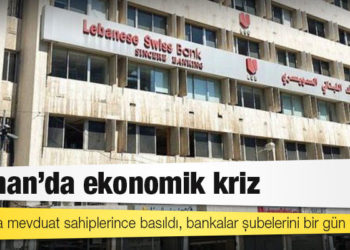 Lübnan'da ekonomik kriz: Bir banka mevduat sahiplerince basıldı, bankalar şubelerini bir gün kapattı