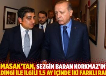 MASAK, Sezgin Baran Korkmaz'ın holdingi hakkında 1.5 ay i&ccedil;inde iki farklı rapor hazırlamış